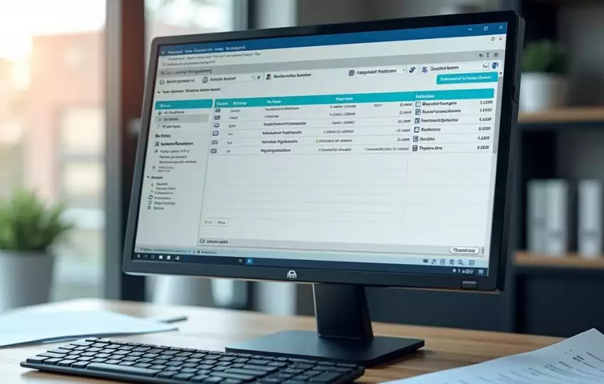 Tela de software ERP mostrando configuração detalhada do ICMS com cadastro de NCM e alíquotas de tributos